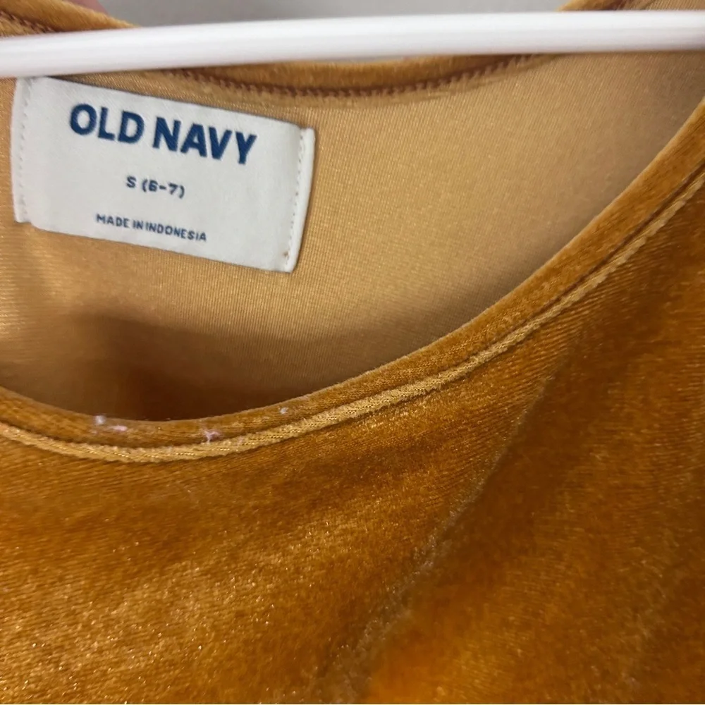 Old Navy Brown A-Line Long Sleeve Dress